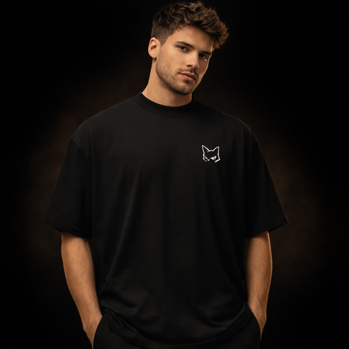 Oversized Organic Streetwear T-Shirt | Toxicat Barcelona Tee
